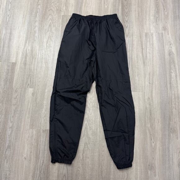 Vintage Nike Windbreaker Track Pants Mens Extra Large XL Black 90s Swoosh Check - Picture 1 of 10